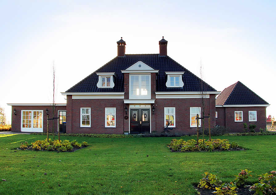 Klassiek wonen - voorgevel
