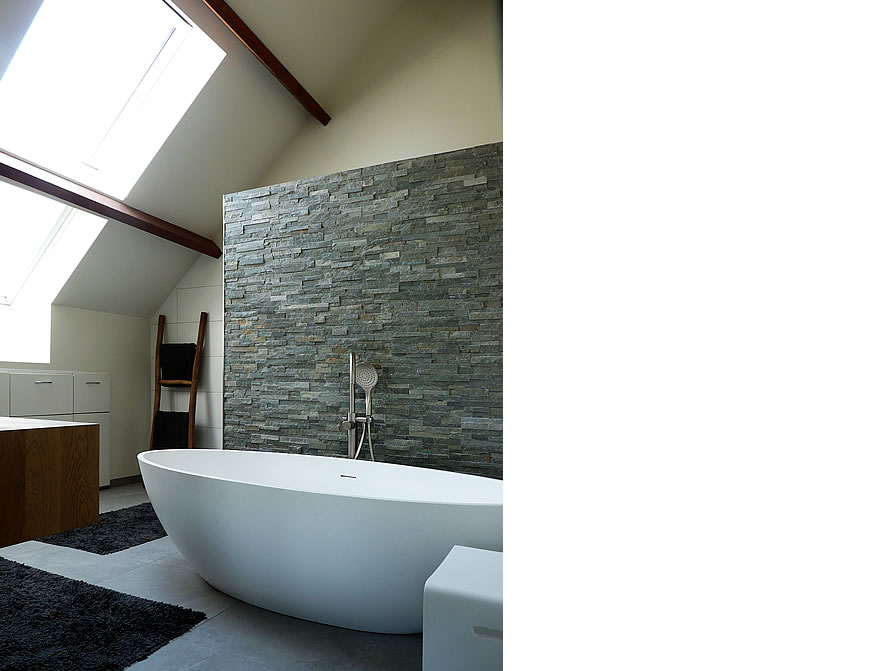 Sfeervolle landelijke villa - badkamer