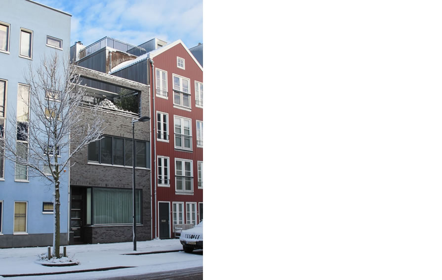 Stadsvilla Amsterdam - buitenkant