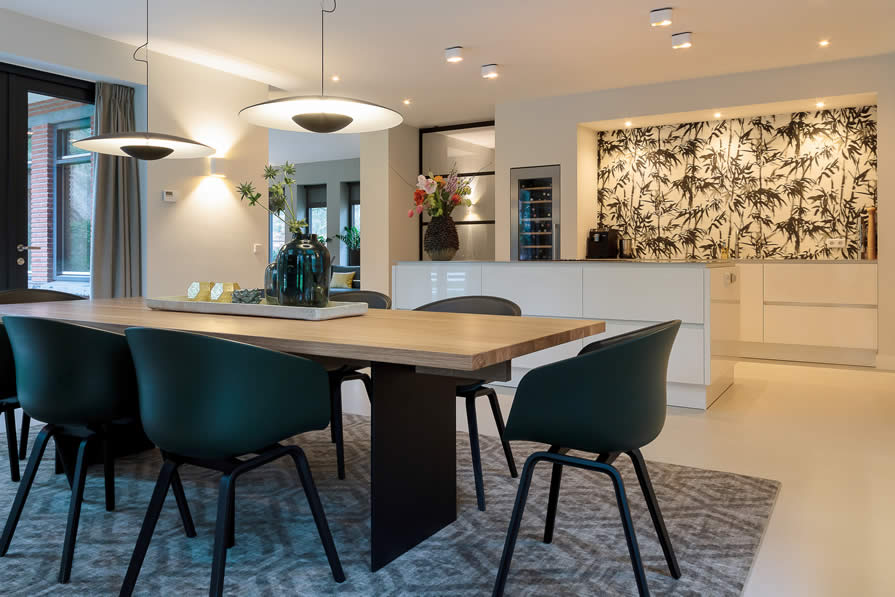 Villa à la Frank Lloyd Wright - keuken