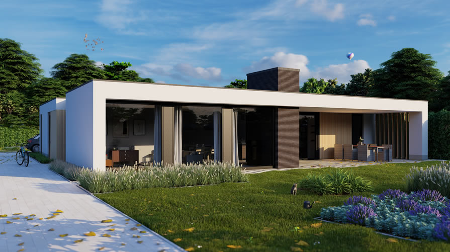 Metamorfose bungalow jaren 60